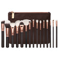 Fay - Beauty Sunset Audacity Ensemble de 15 Pinceaux de Maquillage Rose Doré - Fay Beauty