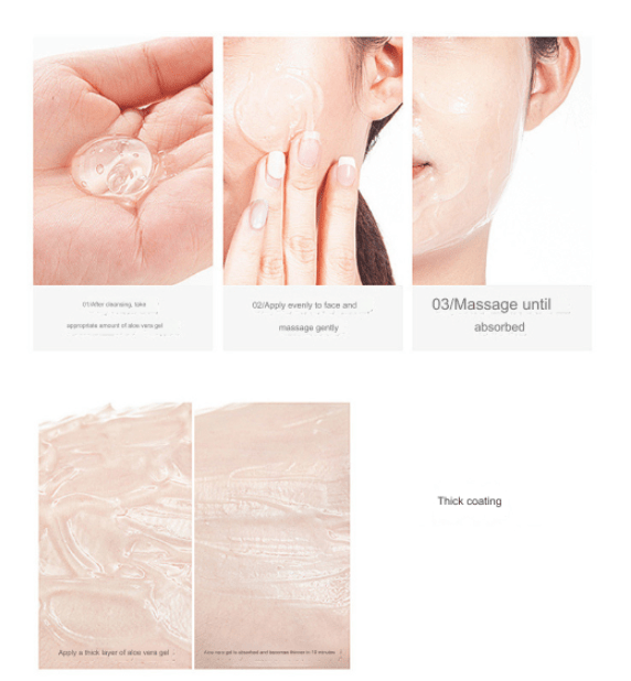 Gel d'Aloe Vera Hydratant et pour le Soin des Cicatrices d'Acné - Fay Beauty