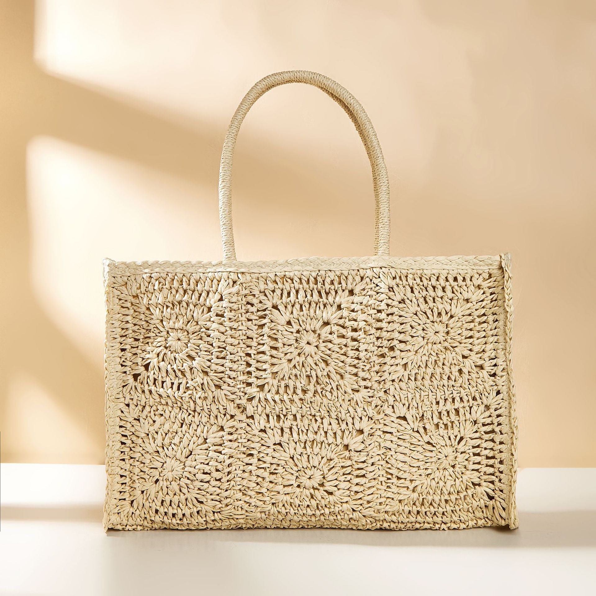 Sac en Paille de Style Ethnique au Design Unique - Fay Beauty