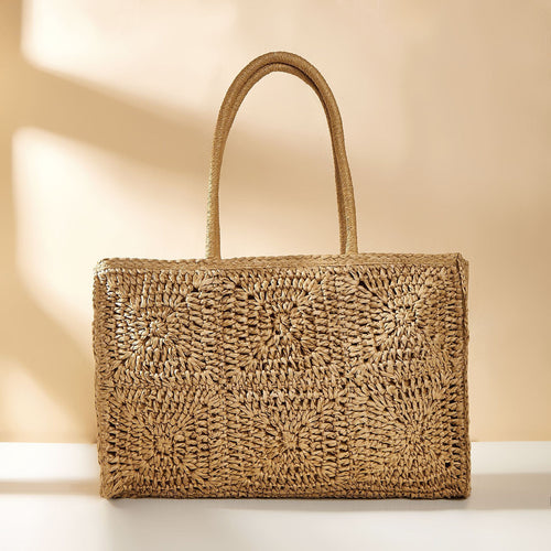 Sac en Paille de Style Ethnique au Design Unique - Fay Beauty