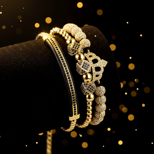 Bracelets Dorés - Rendu Pub Luxe