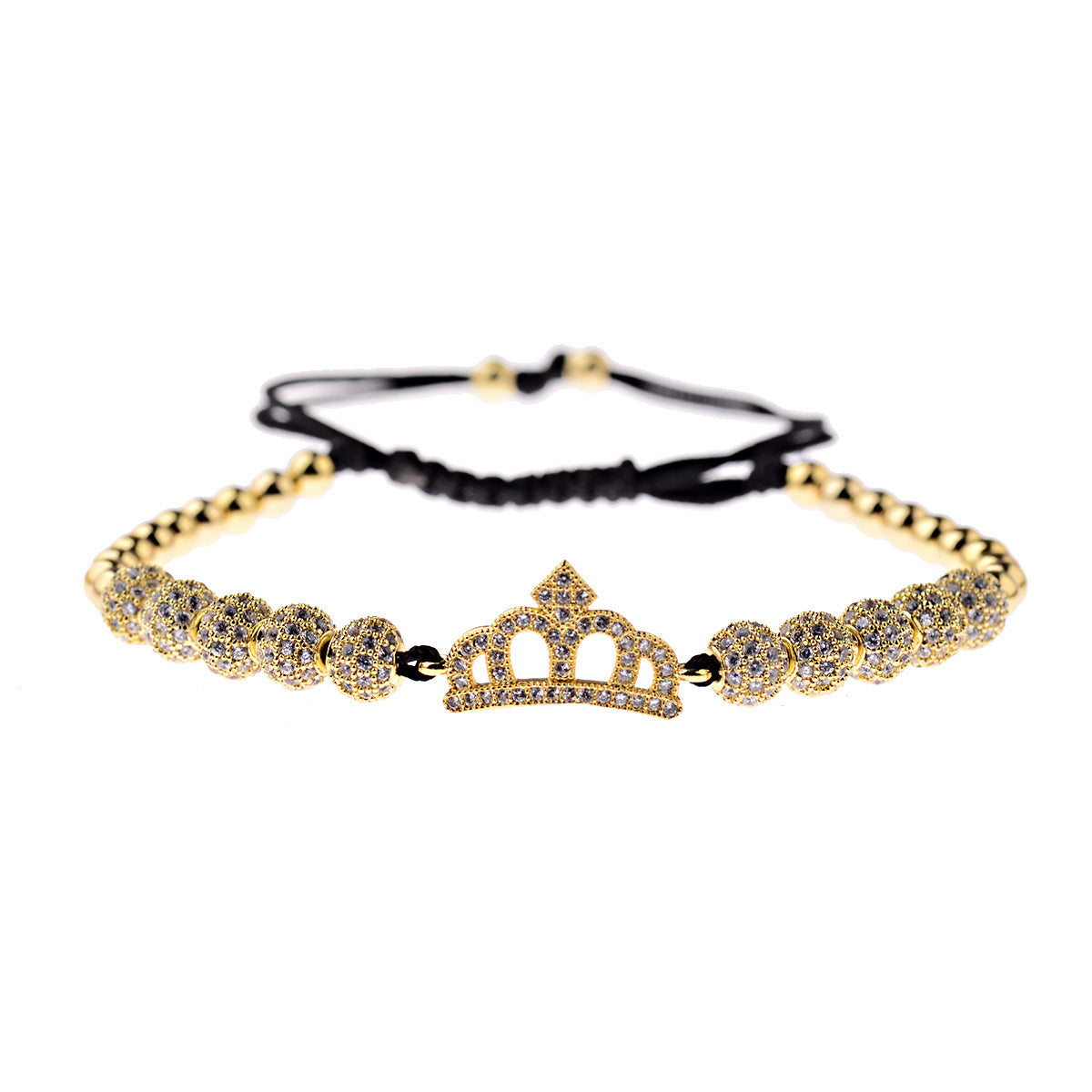 Fay Beauty – Ensemble de trois bracelets Couronne pour couple